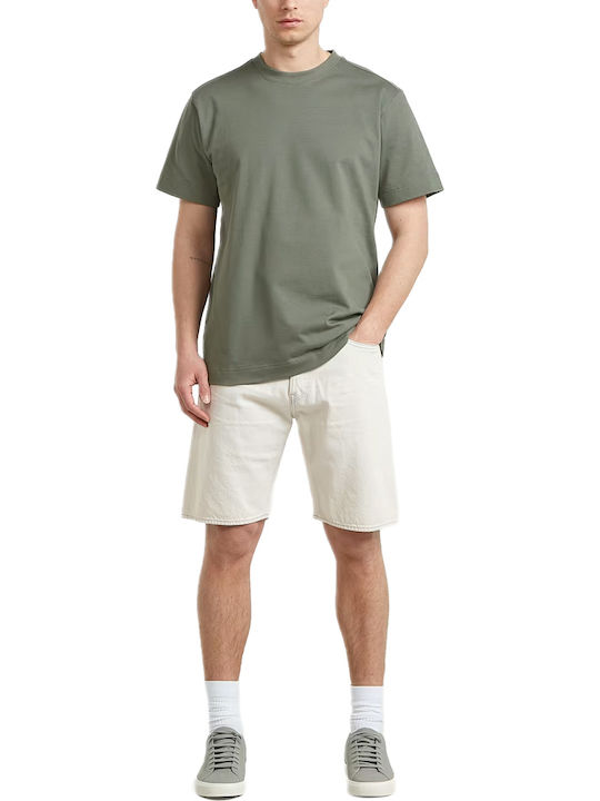 Dakota Clean Edge Men's Denim Shorts Beached Faded Vivianite Grey D24411 E361 H910