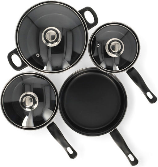 Set Ustensile de Gătit Redcliffs Acoperire Antiaderentă Camping 4 Buc 170414070