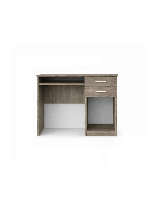 Παιδικό Γραφείο από Μελαμίνη Γκρι 100x55x80cm