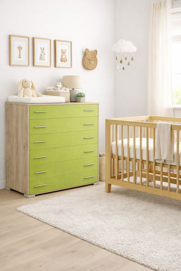 Kids Furniture Green 90x45x108cm