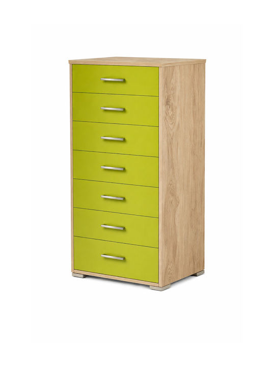 Kinderkommode Grünes 60x45x123cm