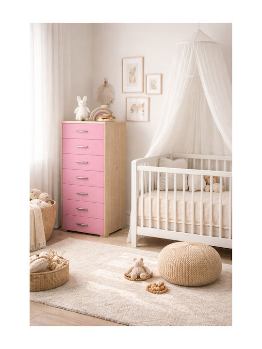 Mobilier pentru copii Roz 60x45x123cm