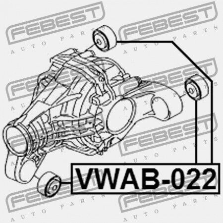 Δακτύλιος Μαξιλαριού Διαφορικού Audi Q7 2007-2015 Ca 7l0525337a
