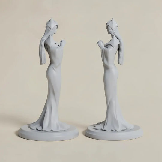 Небоядисана 3D Фигура Mystical Elf 160 мм Боядисване DIY Подарък Цветове 30 см 1:6