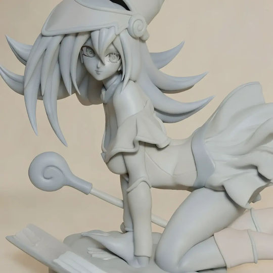 Небоядисана 3D Фигура Dark Magician Girl На Книга Готова За Печат Боядисване DIY Подарък Цветове 30 См 1:6