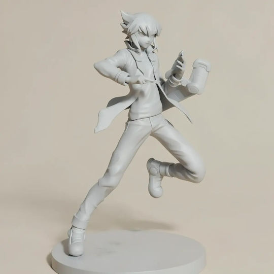 Небоядисана 3D Фигура Jaden Yuki Yu Gi Oh Скулптури 3D Печат Боядисване DIY Подарък Цветове 30 см 1:6