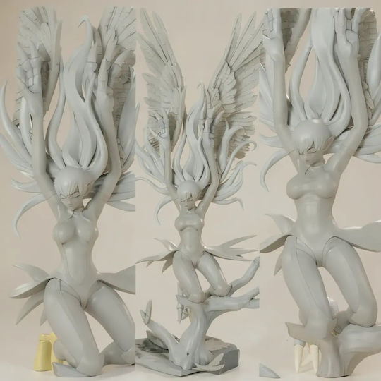 Небоядисана 3D Фигура Harpie Lady Yu Gi Oh 3D Боядисване DIY Подарък Цветове 30 См 1:6