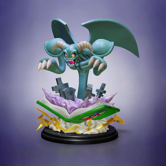Небоядисана 3D Фигура Toon Summoned Skull Yugioh Боядисване DIY Подарък Цветове 30 см 1:6