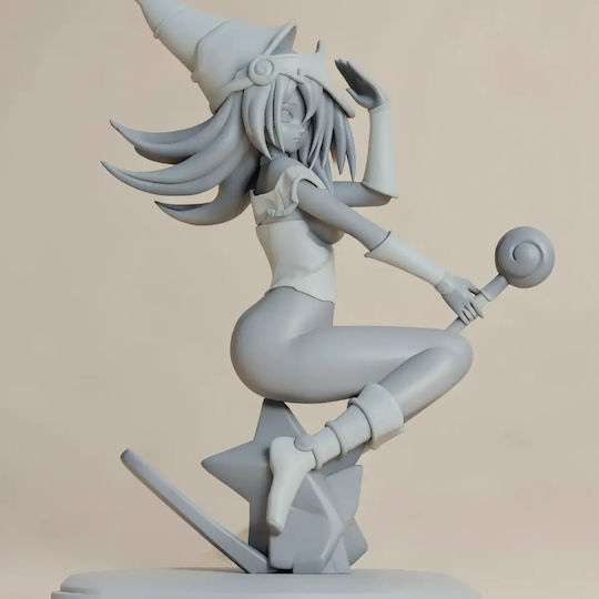 Небоядисана 3D Фигура Dark Magician Girl Nsfw V2 Готова За Боядисване Diy Подарък Цветове 30 См 1:6