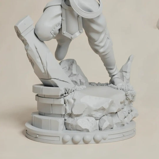 Небоядисана 3D Фигура Celtic Guardian Yugioh Боядисване DIY Подарък Цветове 30 см 1:6