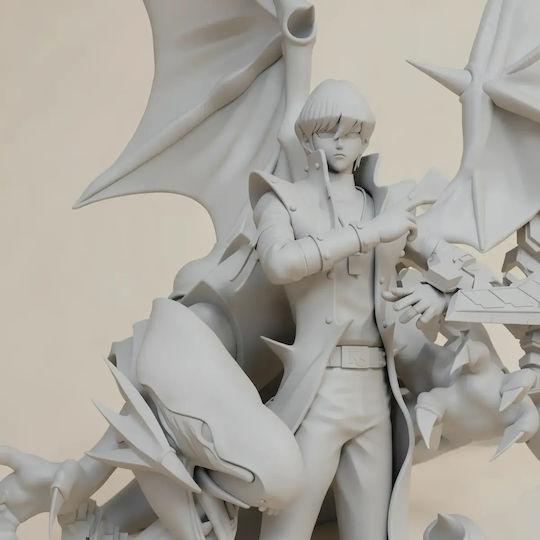 Небоядисана 3D Фигура Kaiba Синьо Око 3D Боядисване DIY Подарък Цветове 30 См 1:6