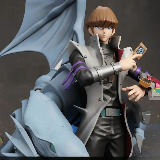 Небоядисана 3D Фигура Kaiba Синьо Око 3D Боядисване DIY Подарък Цветове 30 См 1:6