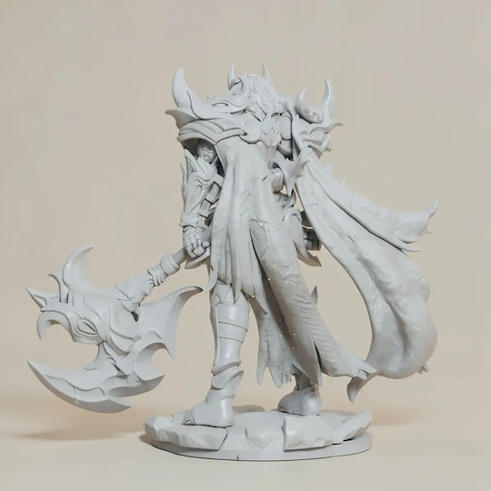 Άβαφη 3d Φιγούρα Ares Lion 3d Printing Model God War Βάψιμο Diy Δώρο Χρώματα 15,2 Cm 1:12