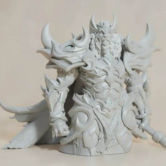 Άβαφη 3d Φιγούρα Ares Lion 3d Printing Model God War Βάψιμο Diy Δώρο Χρώματα 15,2 Cm 1:12