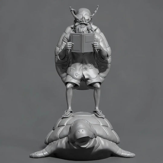 Άβαφη 3d Φιγούρα Master Roshi Pervert Dragonball 3d Printing Figurine Βάψιμο Diy Δώρο Χρώματα 30 Cm 1:6