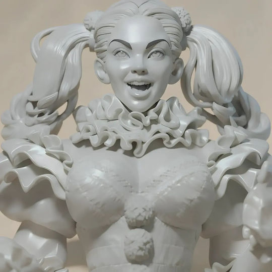 Unpainted 3D Figure It Girl Pennywise V2 3D Model Painting DIY Gift Colors 20 cm 1:8