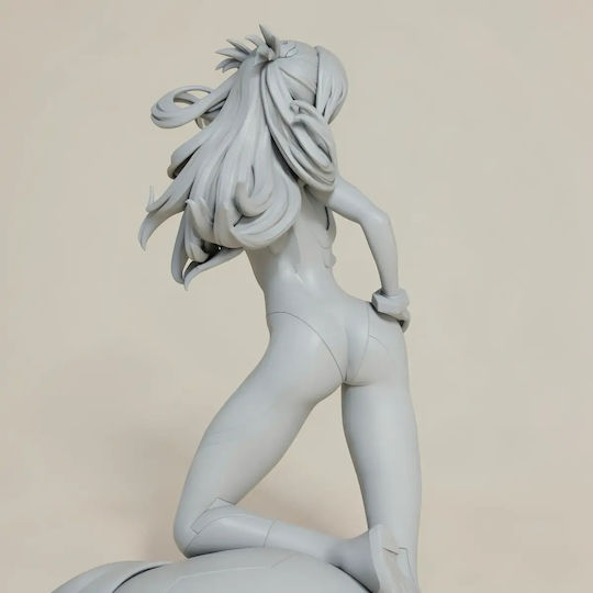 Άβαφη 3d Φιγούρα Asuka Langley Stand Pose 230mm Βάψιμο Diy Δώρο Χρώματα 15,2 Cm 1:12