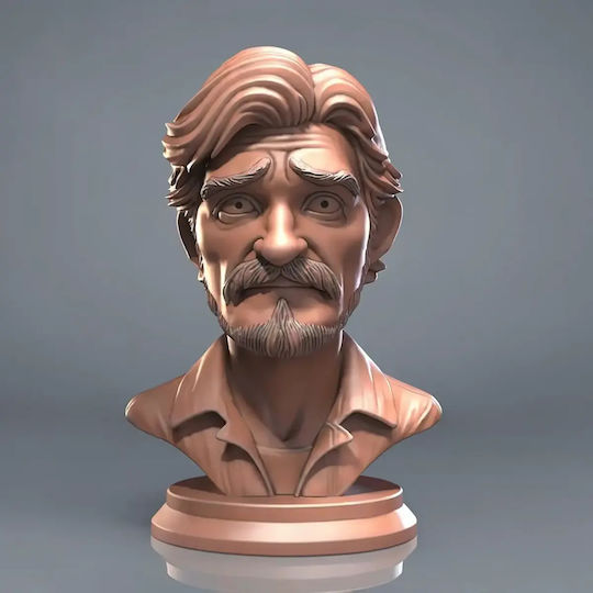 Άβαφη 3D Фигура Мини Бюст Колекция Герои Джоел Последният От Нас Боядисване Направи Си Сам Подарък Цветове 20 См 1:8
