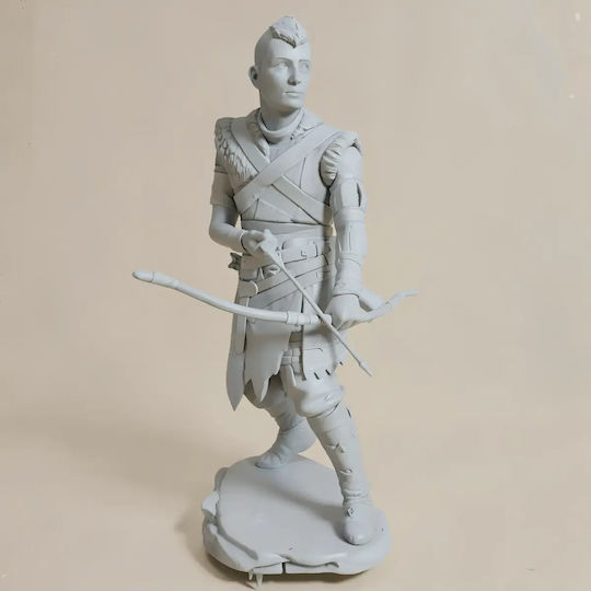 Unbemalte 3d Figur Atreus Gott des Krieges Bemalt Diy Geschenk Farben 30 Cm 1:6