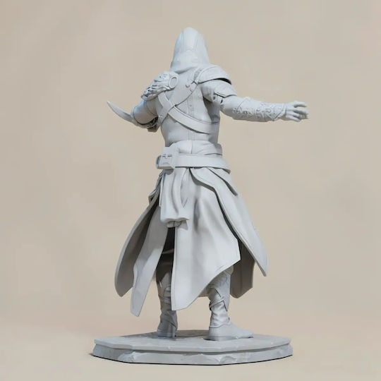 Unbemalte 3d Figur Ezio Auditore Aus Assassin's Creed Bemalung Diy Geschenk Farben 20 Cm 1:8