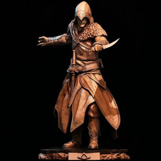Unbemalte 3d Figur Ezio Auditore Aus Assassin's Creed Bemalung Diy Geschenk Farben 20 Cm 1:8