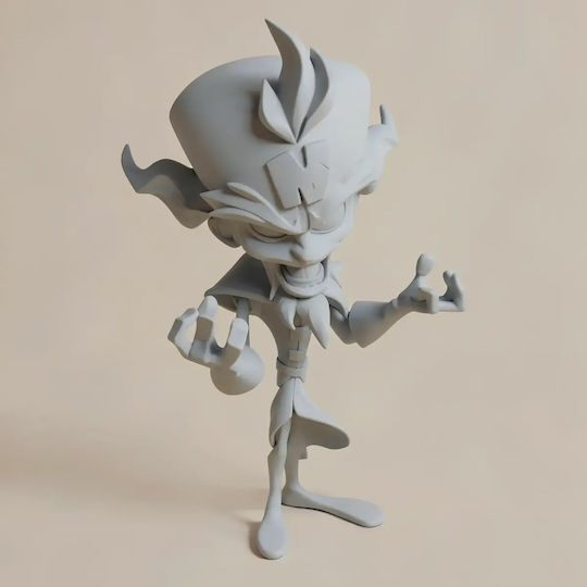 Άβαφη 3D Фигура Crash Bandicoot Dr Neo Cortex Digital Боядисване DIY Подарък Цветове 20 см 1:8