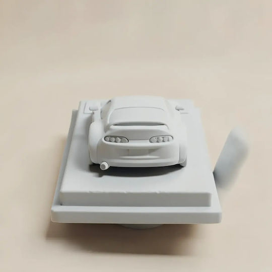 Unpainted 3D Figure Model Kit Car Toyota Supra Mk4 Painting Diy Gift Colors 15.2 Cm 1:12