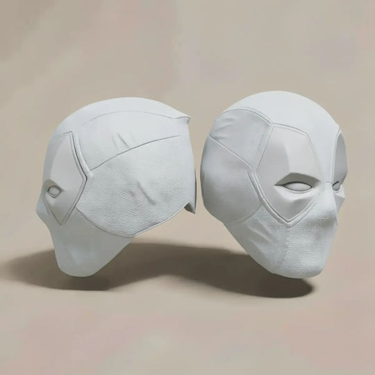 Figurină 3D Nevopsită Cosplay Casca Deadpool Deadpool 3 Altă Versiune Vopsire Diy Cadou Culori 20 Cm 1:8