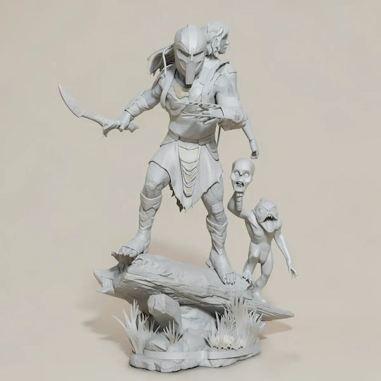 Unbemalte 3d Figur Deck Thia Predator Badlands Diy Bemalung Geschenk Farben 30 Cm 1:6