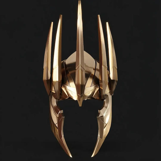 Sammlbare Figur 3d Cosplay King Thanos Helm Tragbar Bemalung Diy Geschenk Farben 20 Cm 1:8
