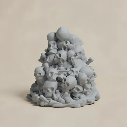 Unpainted 3D Figure Super Basic Bone Throne Phone Holder Painting DIY Gift Colors 15.2 Cm 1:12