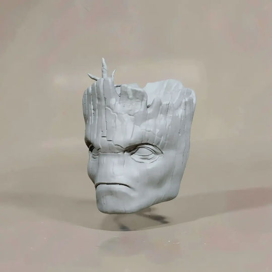 Άβαφη 3d Φιγούρα Custom Head Groot Normal Βάψιμο Diy Δώρο Χρώματα 15,2 Cm 1:12