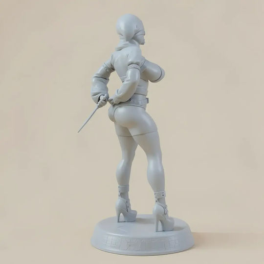 Unpainted 3D Figure Shygal Thicc 3D Printing Model Super Mario Painting DIY Gift Colors 20 Cm 1:8