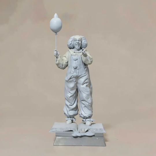 Unpainted 3D Figure Pennywise It 1990 3D Model Painting DIY Gift Colors 30 Cm 1:6