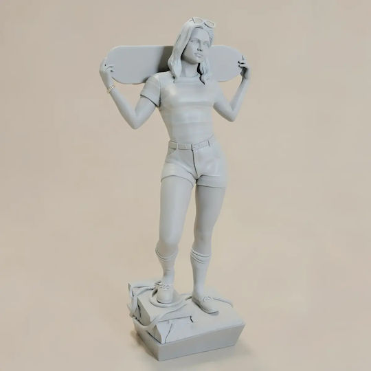 Unbemalte 3d Figur Max Mayfield Fremde Dinge 3d Bemalt Diy Geschenk Farben 20 Cm 1:8