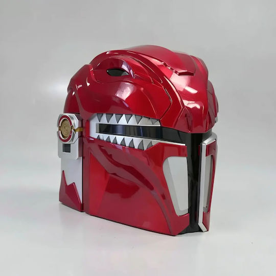 Sammlbare Figur Cosplay Mandalorianer Roter Ranger Helm Bemalt Diy Geschenk Farben 20 Cm 1:8