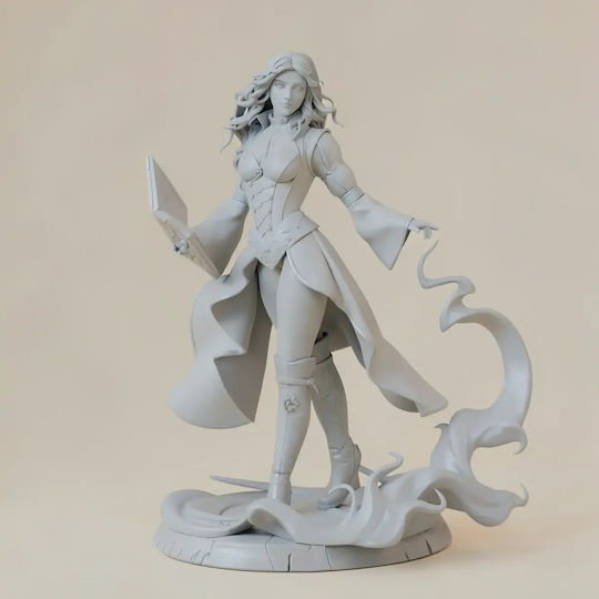 Unbemalte 3d Figur Triss Merigold Witcher 1 8 3d Bemalung Diy Geschenk Farben 15,2 Cm 1:12