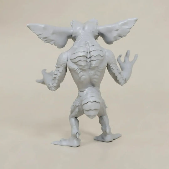 iLovePrints Sammelbare Figuren Abgepaintete 3d Figur Gremlins Stehend Grüne 3d Bemalung Diy Geschenk Farben 20 Cm 1:8