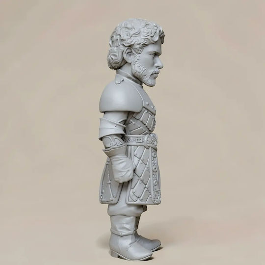 Unpainted 3D Figure Game Thrones Robb Stark Chibi 3D Printing Figurine Painting DIY Gift Colors 20 Cm 1:8