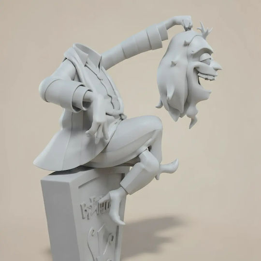 Figurină 3D Nevopsită Beetlejuice Stil Desen Animat Modele 3D Printare Vopsire Diy Cadou Culori 30 Cm 1:6