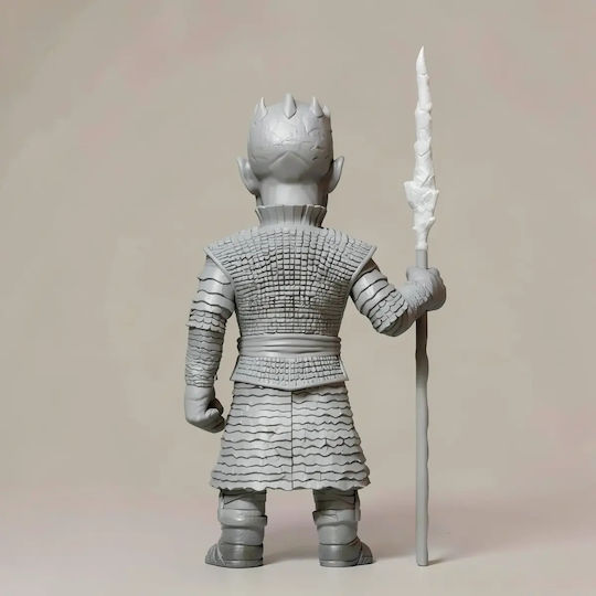 Unpainted 3D Figure Game Thrones Night King Chibi 3D Printing Figurine Painting DIY Gift Colors 20 Cm 1:8