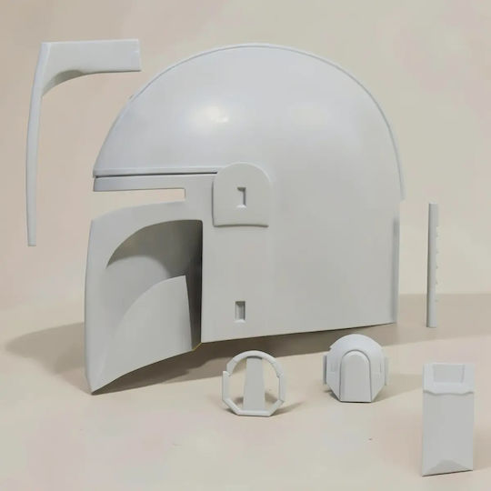 Sammlbare Figur Cosplay Din Djarin Mandalorianer Helm V2 Bemalung Diy Geschenk Farben 15,2 Cm 1:12