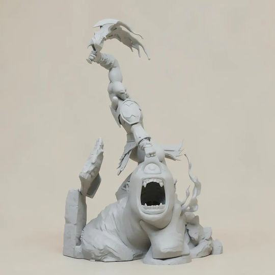 Άβαφη 3d Φιγούρα Kratos Kill Cyclops Βάψιμο Diy Δώρο Χρώματα 15,2 Cm 1:12