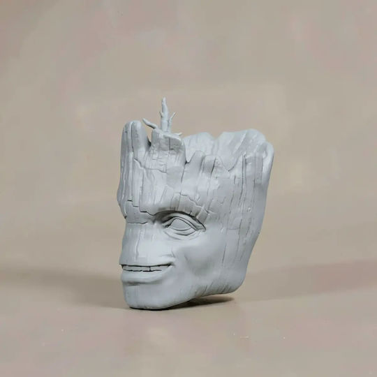 Άβαφη 3d Φιγούρα Custom Head Groot Smiling Βάψιμο Diy Δώρο Χρώματα 15,2 Cm 1:12