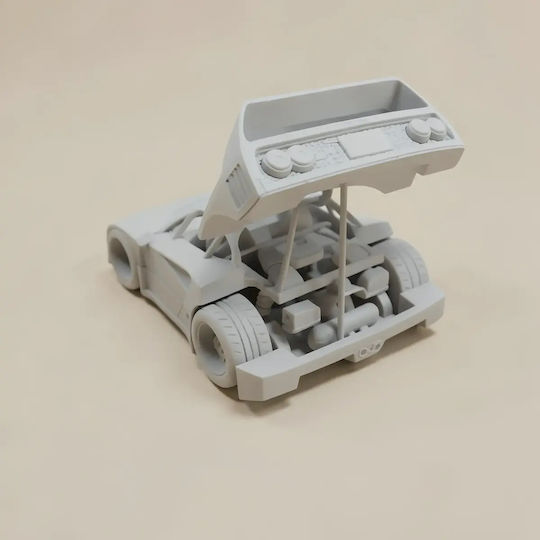 Άβαφη 3d Sammelbare Figur Model Kit Car F40 Lamborghini Βάψιμο Diy Δώρο Χρώματα 20 Cm 1:8