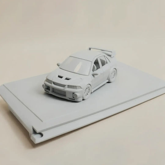 iLovePrints Sammelbare Figuren 3D Figur Modell Kit Car Lancer Evolution Vi Bemalung Diy Geschenk Farben 20 Cm 1:8