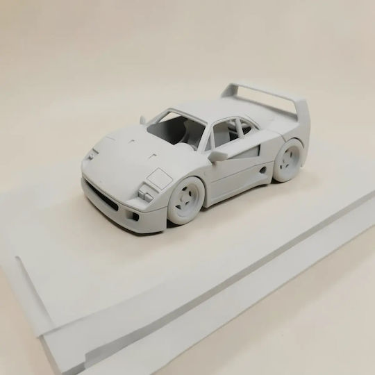 Abgebaute 3d Sammelbare Figur Model Kit Car F40 Lamborghini Bemalung Diy Geschenk Farben 15,2 Cm 1:12