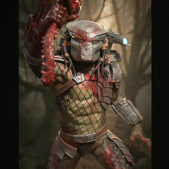 Unbemalte 3d Figur Predator Classic Bemalung Diy Geschenk Farben 15,2 Cm 1:12