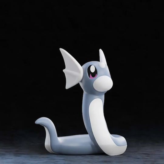 Unpainted 3D Figure Life Size Dratini Pokemon Painting DIY Gift Colors 15.2 Cm 1:12