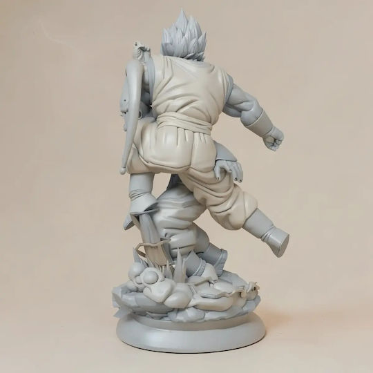 Unpainted 3D Figure Vegito Fight Super Buu Ready To Dragonball Painting Diy Gift Colors 20 Cm 1:8